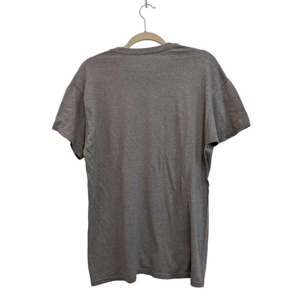 Happy Fall Y'all ! Graphic Tee Grey Womens Size Large - Picture 3 of 5